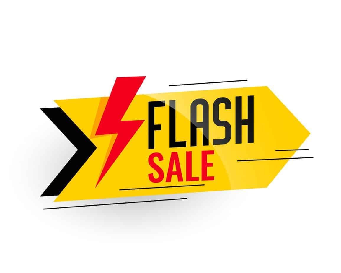 الفلاش سيل (Flash sale) الفلاش سيل (Flash sale)